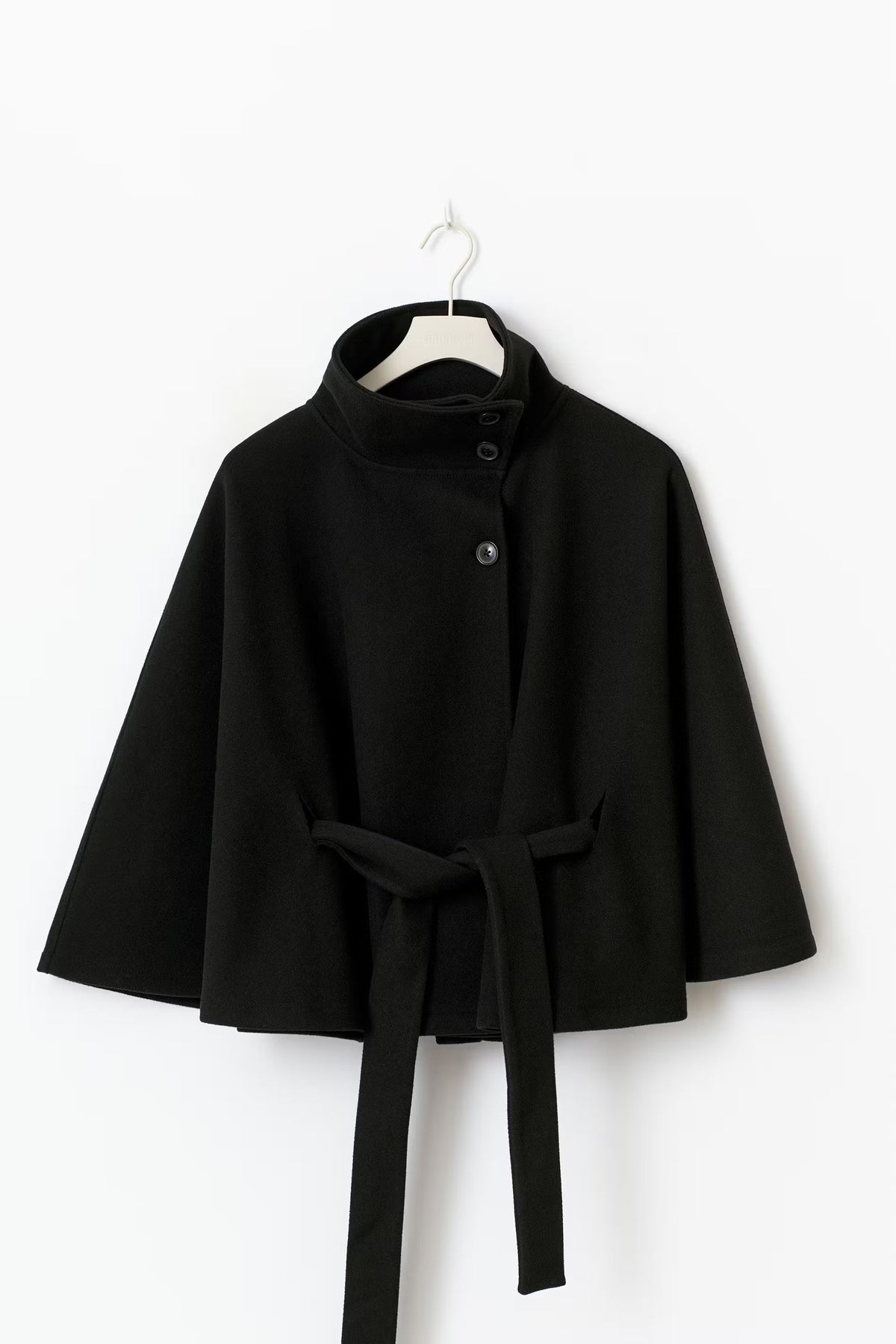 Sophia Belted Cape Coat