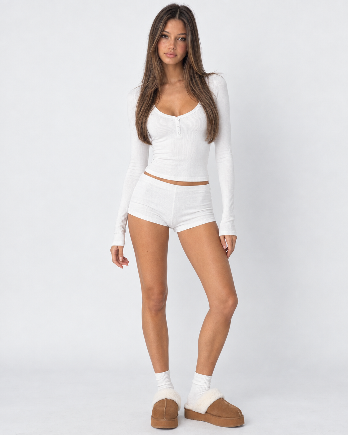 Valentine Ribbed Set