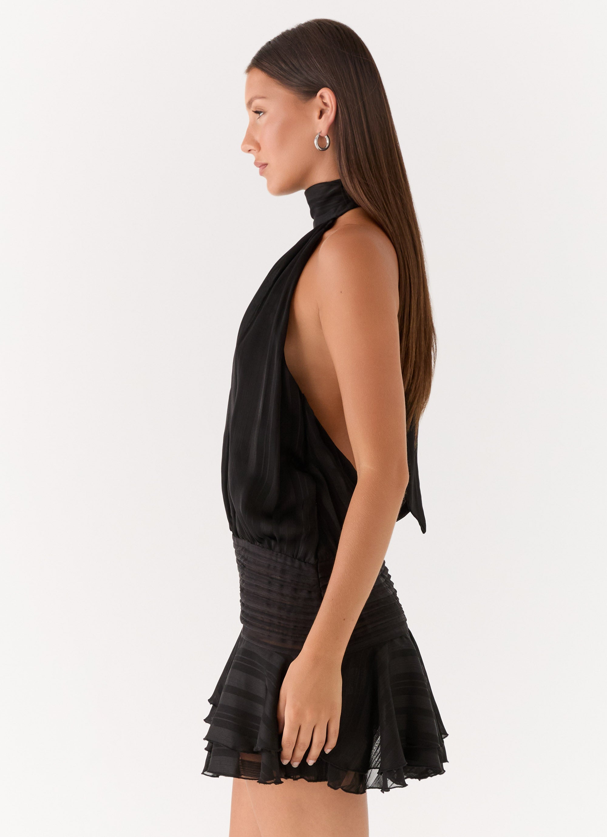 Avery Chiffon Mini Dress