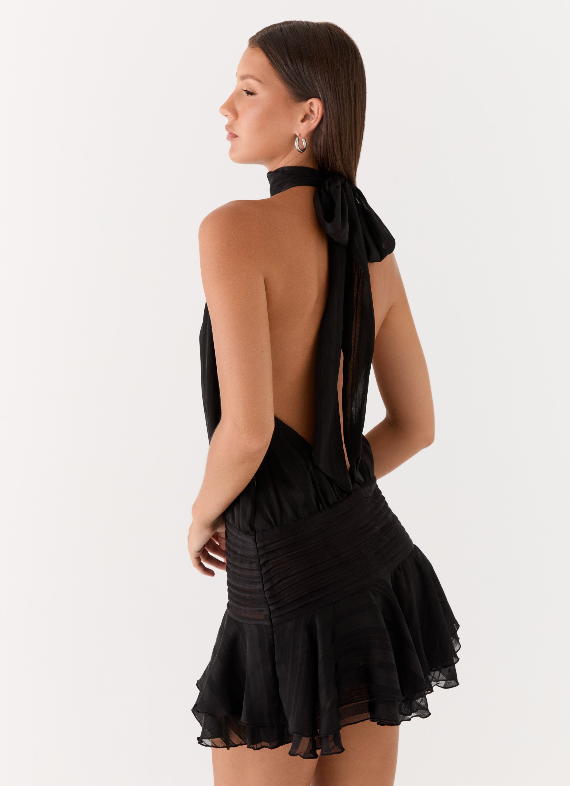 Avery Chiffon Mini Dress