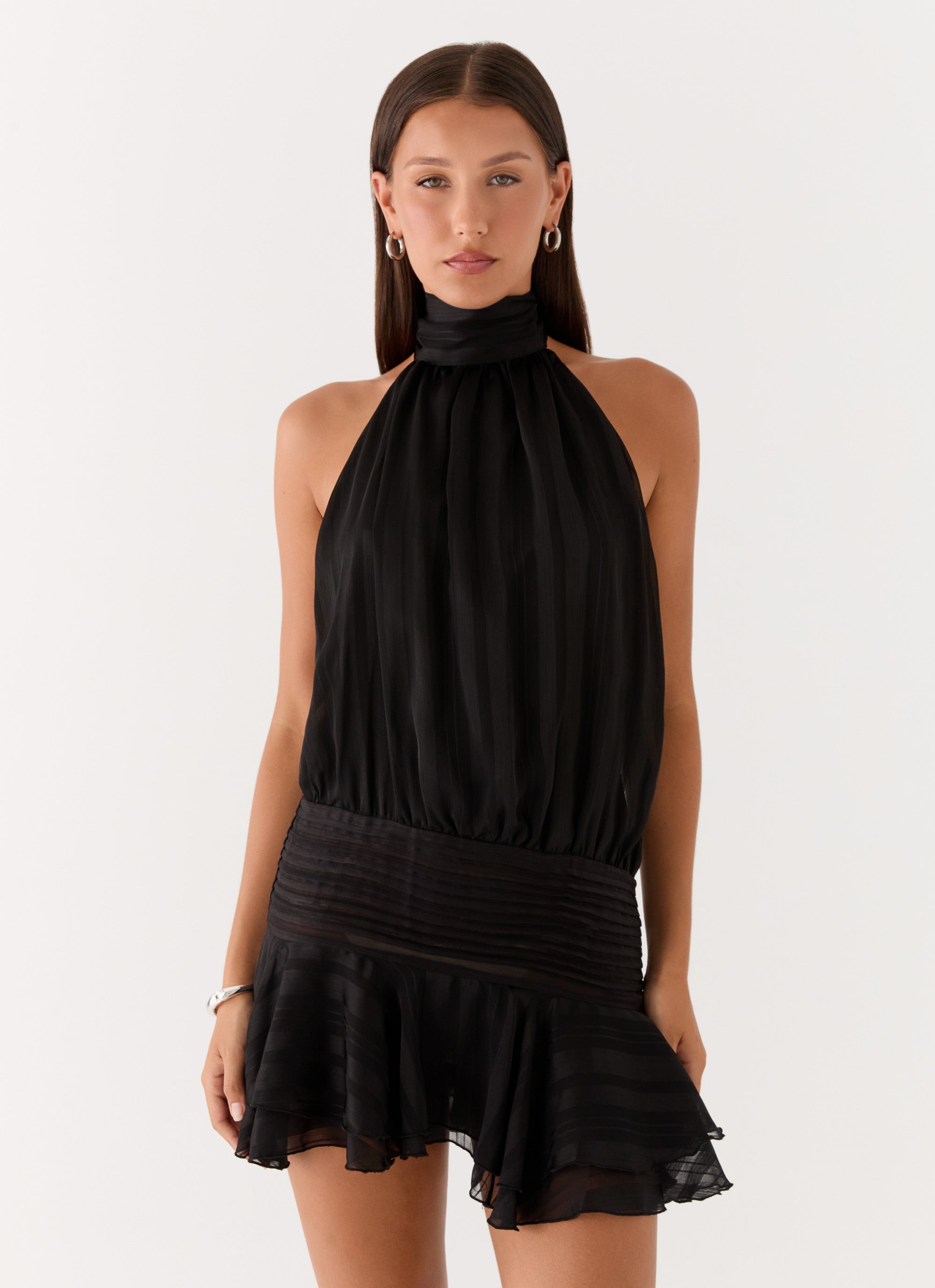 Avery Chiffon Mini Dress