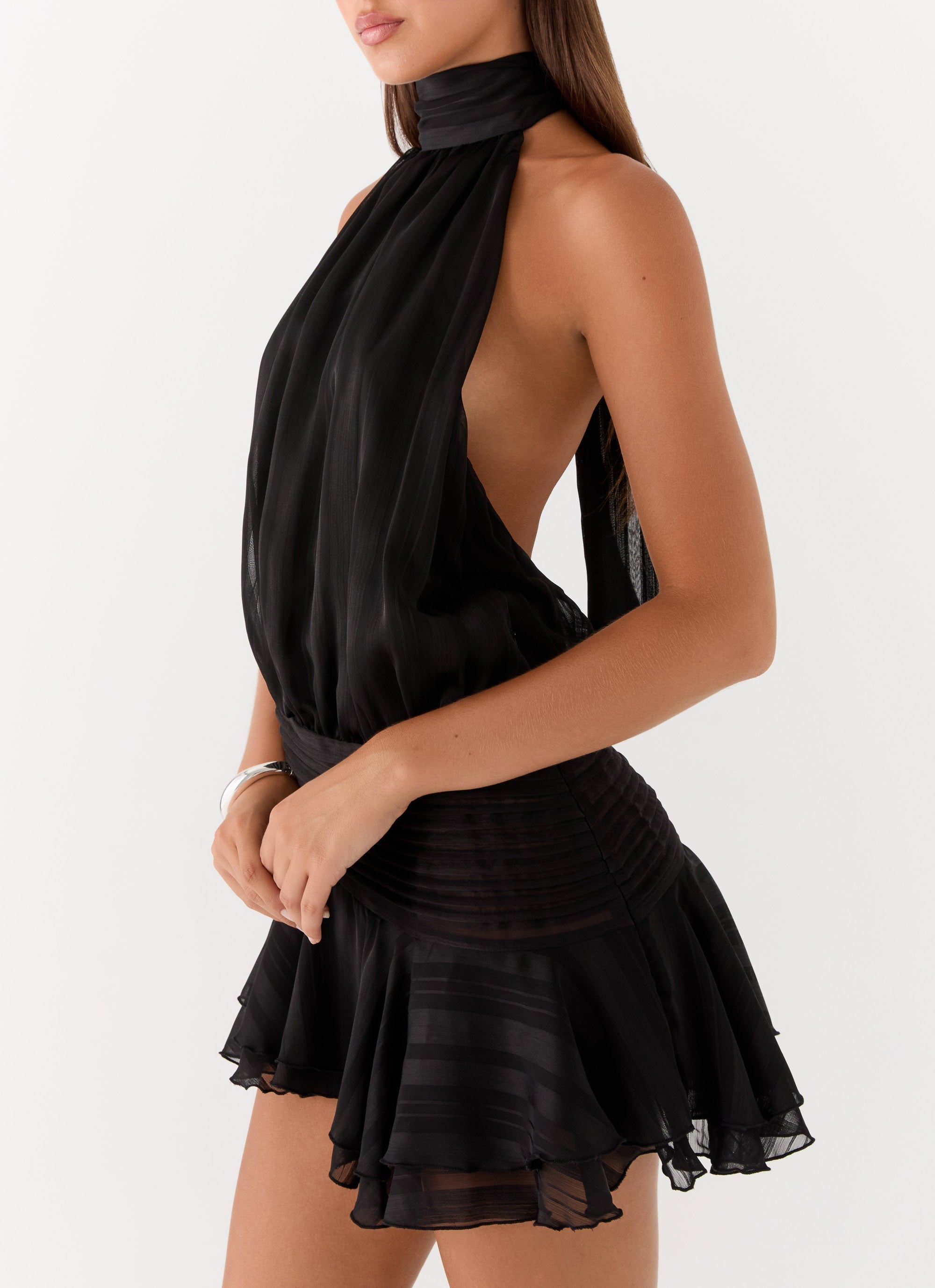 Avery Chiffon Mini Dress