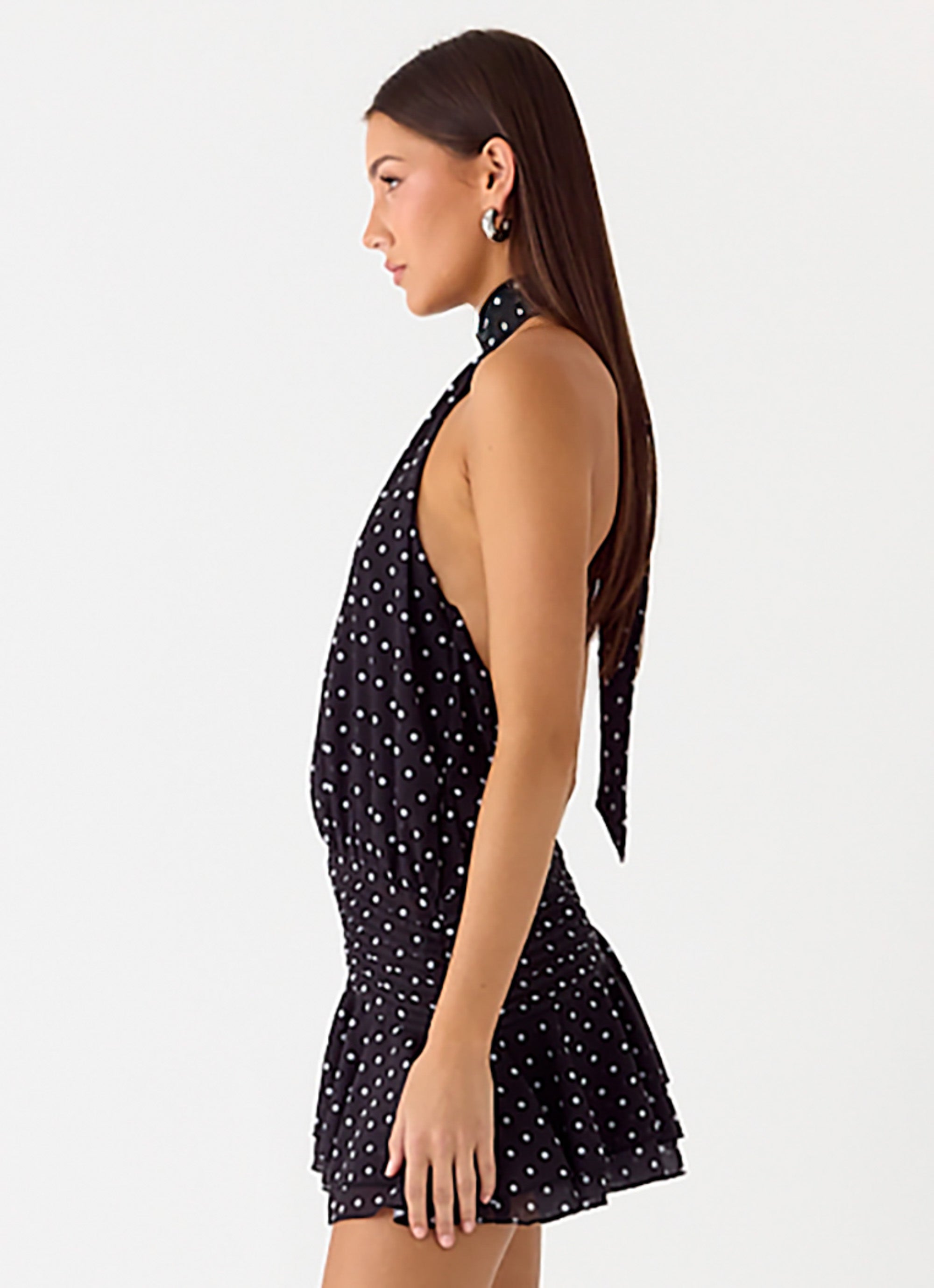 Avery Chiffon Mini Dress