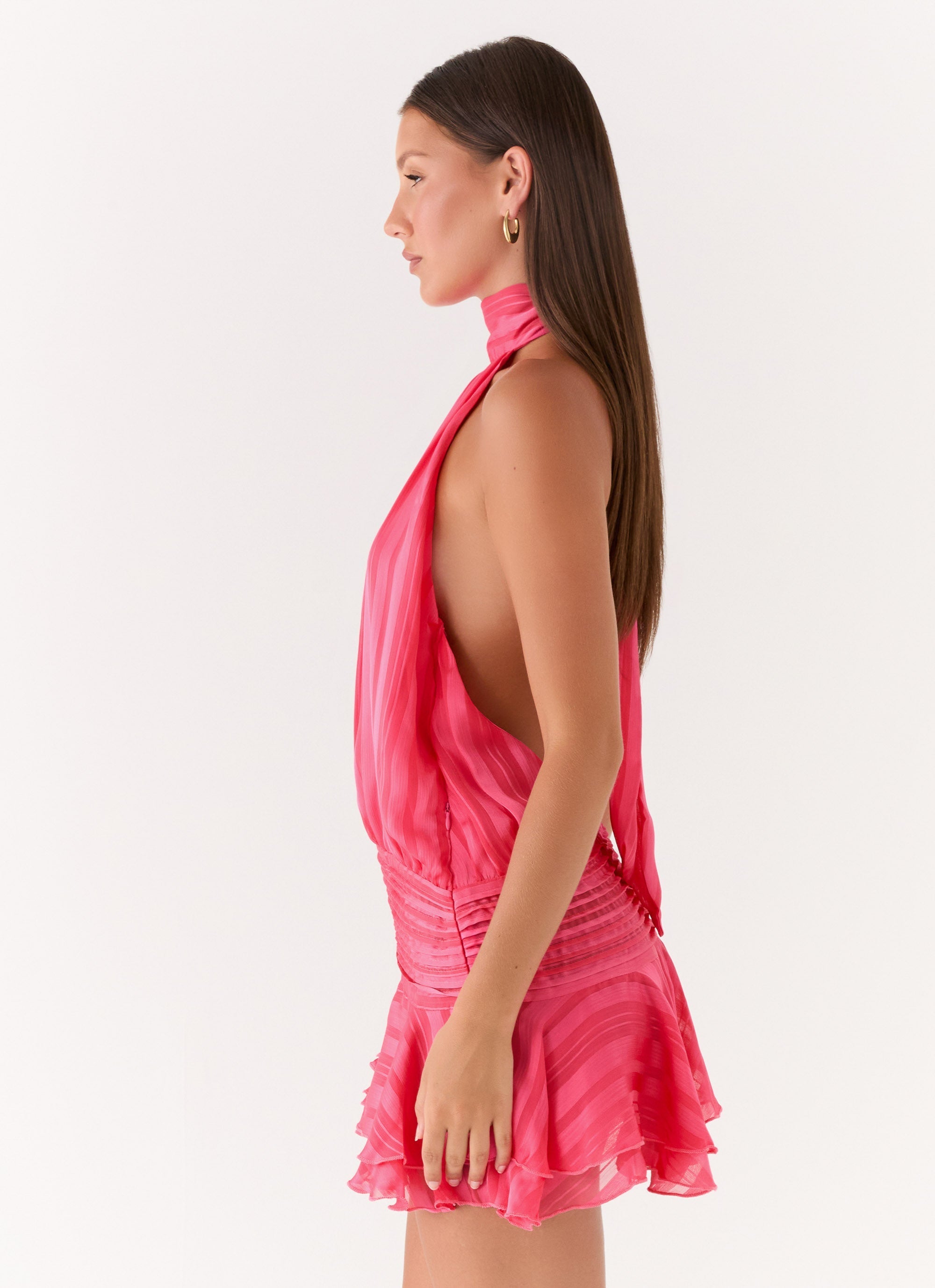 Avery Chiffon Mini Dress