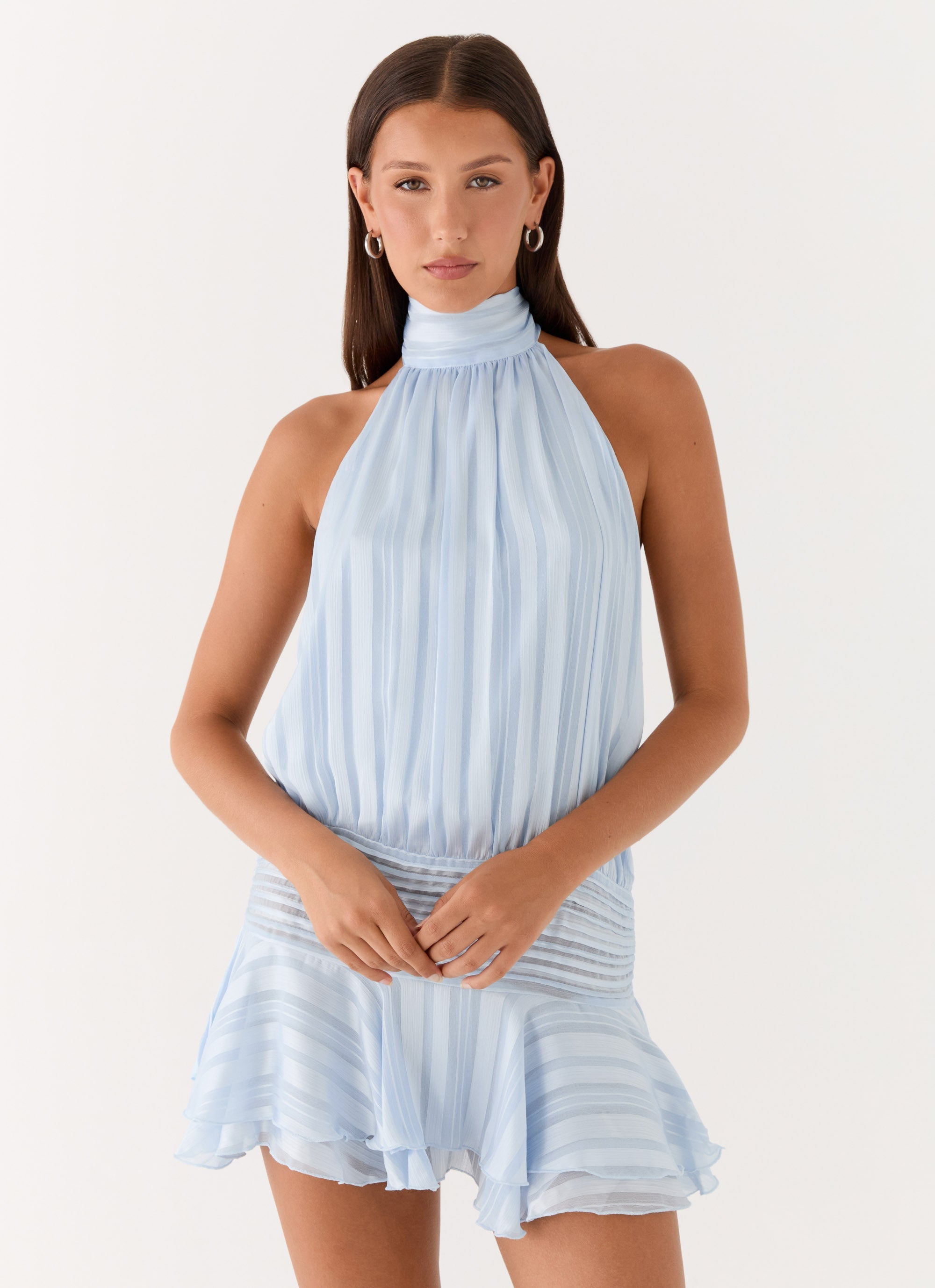 Avery Chiffon Mini Dress