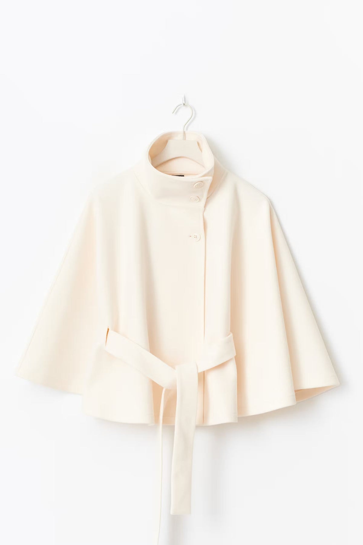 Sophia Belted Cape Coat