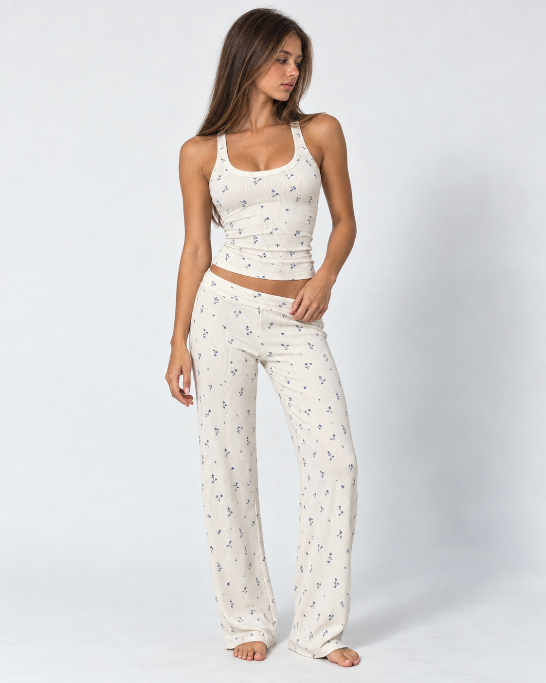 Colombe Ribbed Set