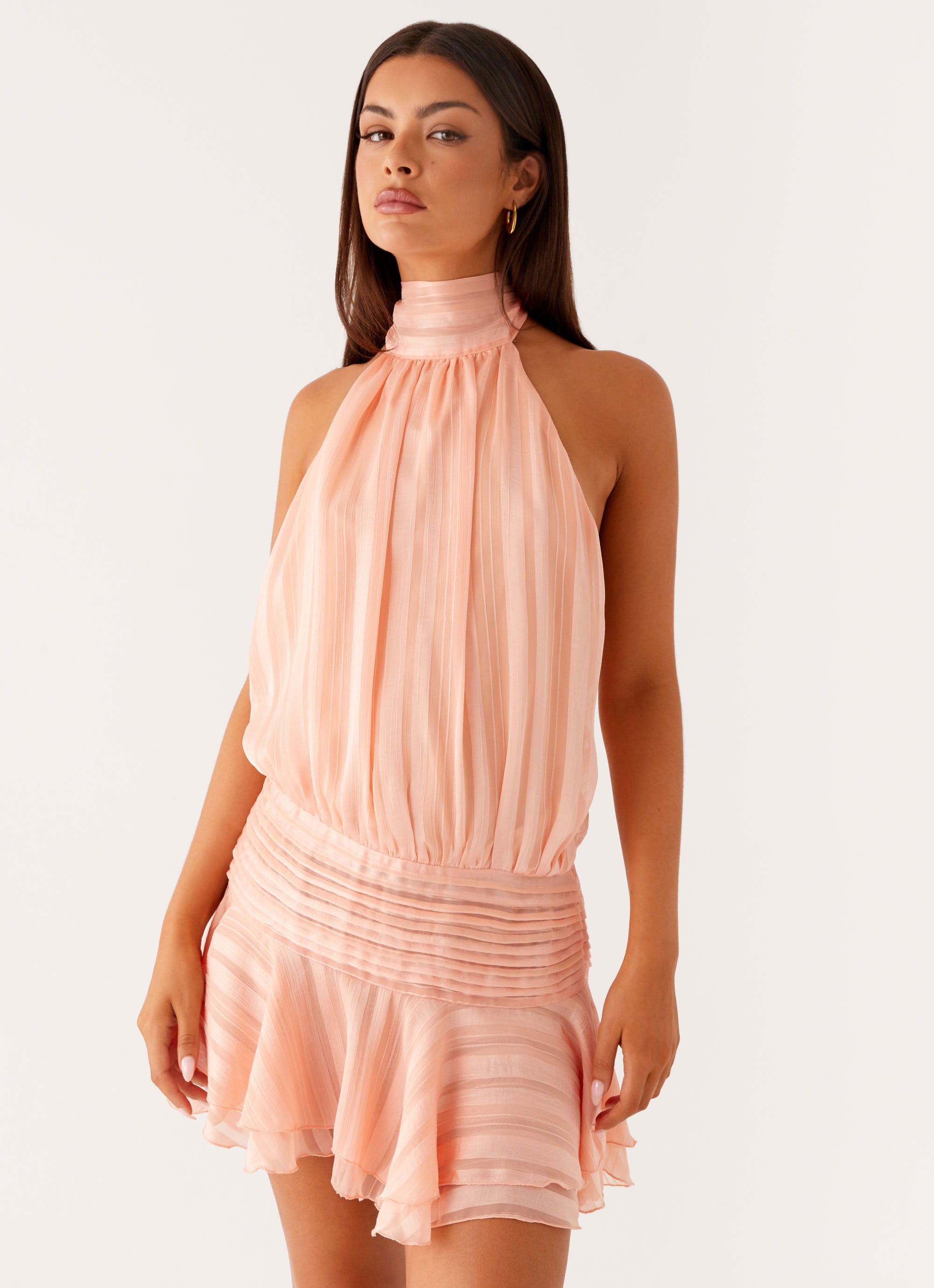 Avery Chiffon Mini Dress