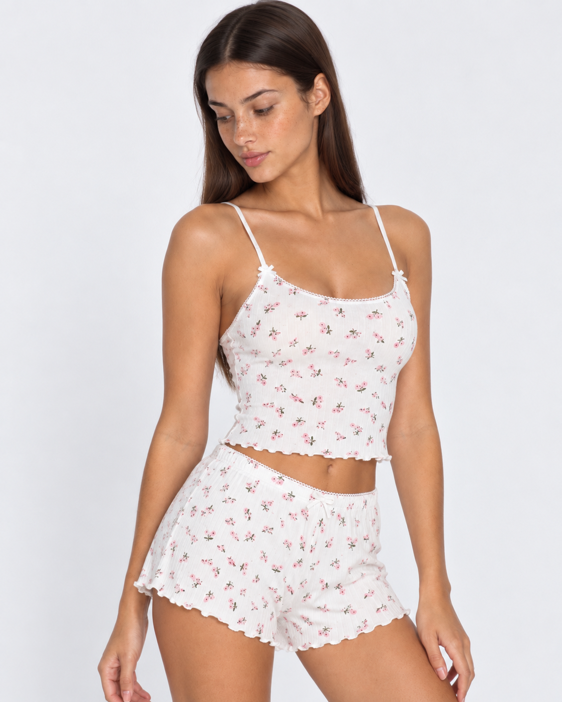 Eugénie Cherry Short Set