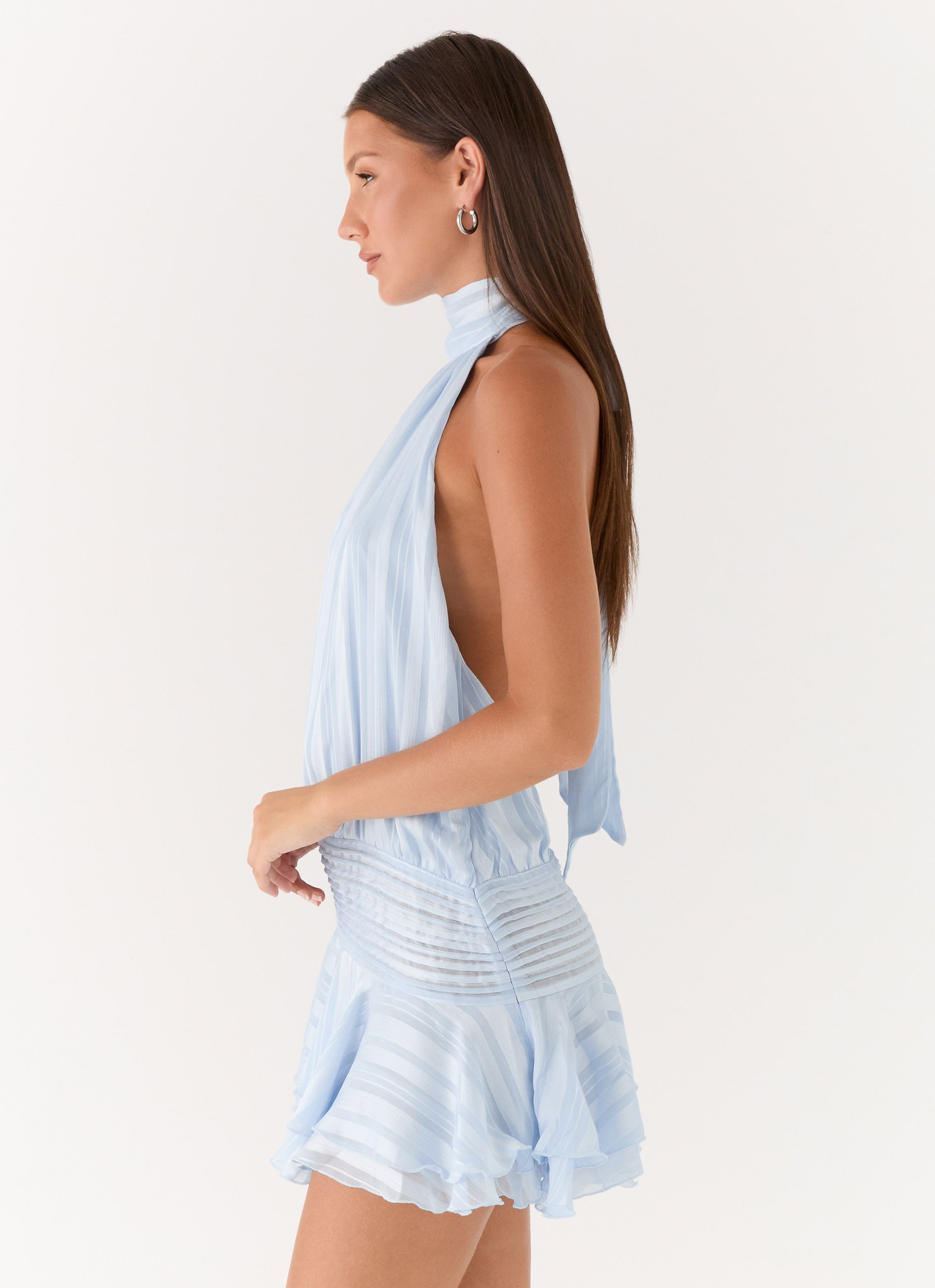 Avery Chiffon Mini Dress