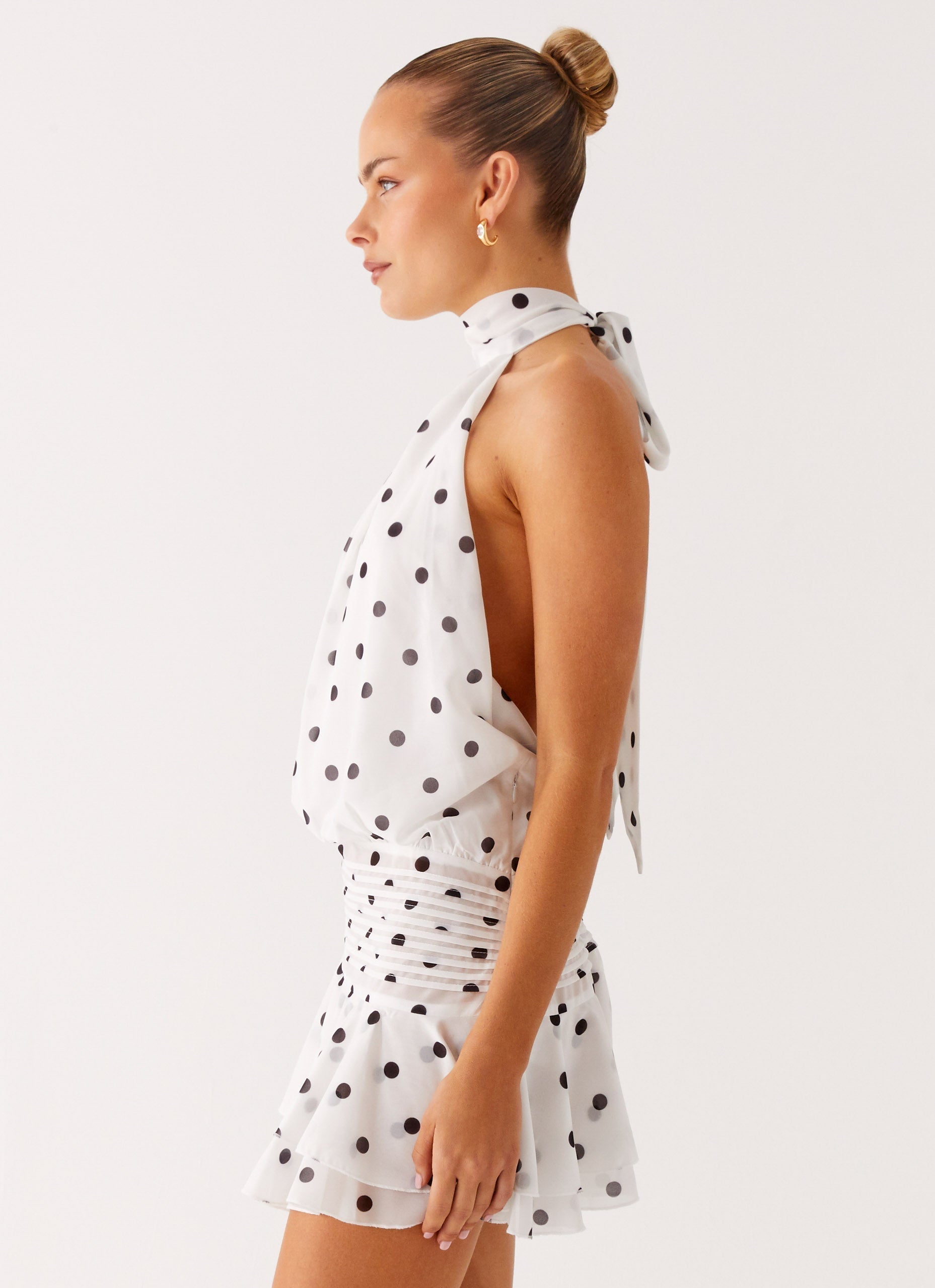 Avery Chiffon Mini Dress