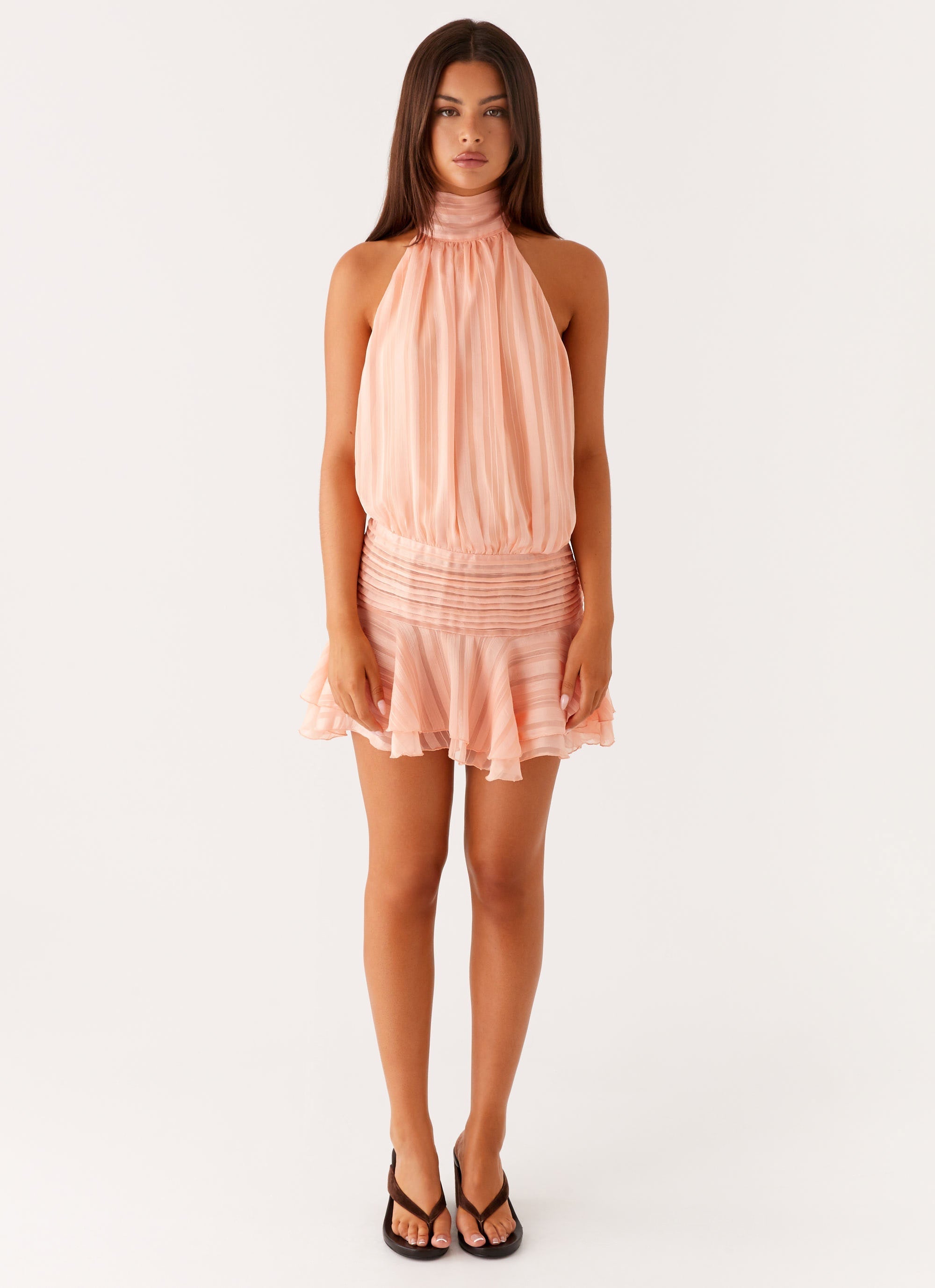 Avery Chiffon Mini Dress